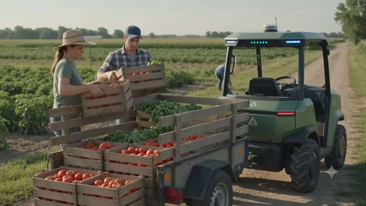 Autonomous wheelbarrow